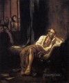 Tasso en el manicomio Romántico Eugene Delacroix